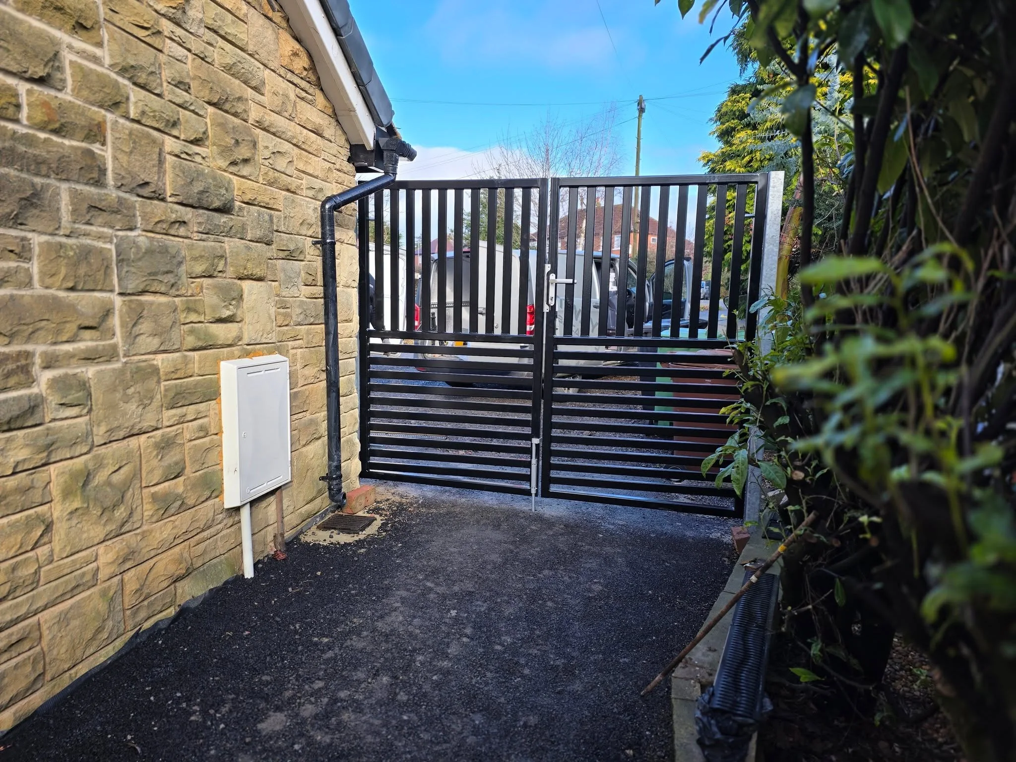 modern double gates