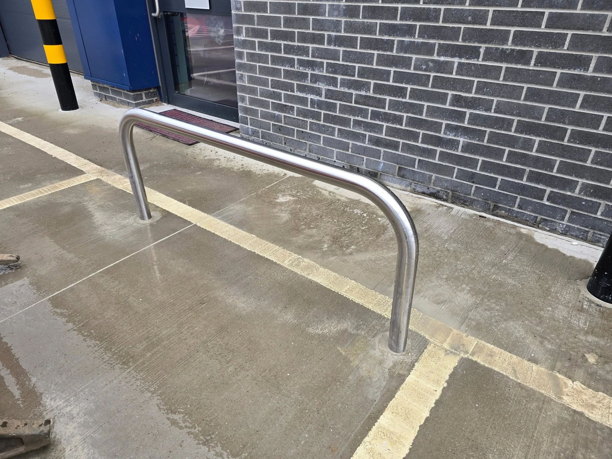 stainless bike hoop